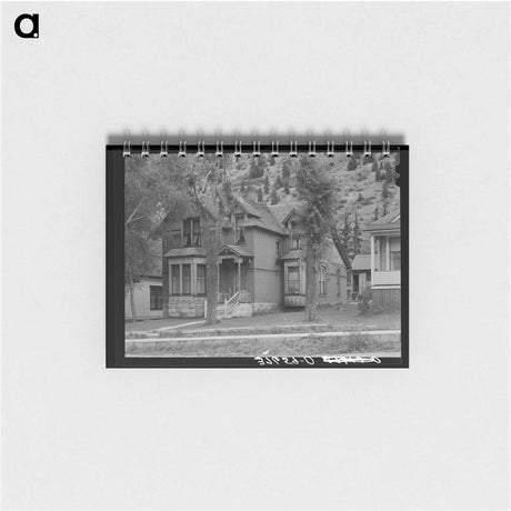 アートメモ帳-Old Residence, Telluride, Colorado
 - ラッセル リー Memo.