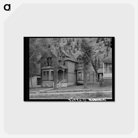 アートポストカード-Old Residence, Telluride, Colorado
 - ラッセル リー Postcard.