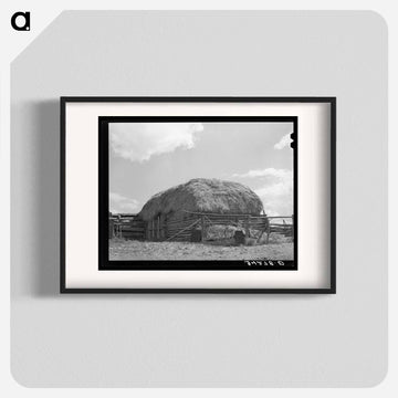 Straw-Covered Barn, Questa, New Mexico
 - ラッセル リー Poster.