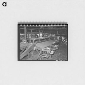 アートメモ帳-Packing Shed, Placer County, California
 - ラッセル リー Memo.