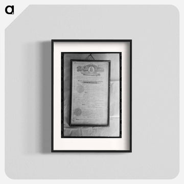 Marriage License of Faro and Doris Caudill
 - ラッセル リー Poster.