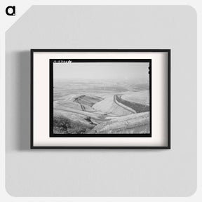 アートポスター-Lewiston Hill, North of Lewiston, Idaho
 - ラッセル リー Poster.