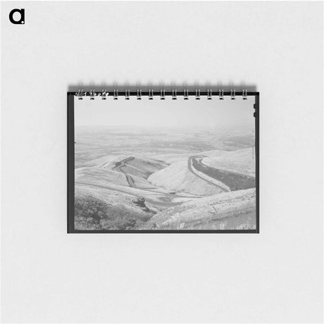 アートメモ帳-Lewiston Hill, North of Lewiston, Idaho
 - ラッセル リー Memo.