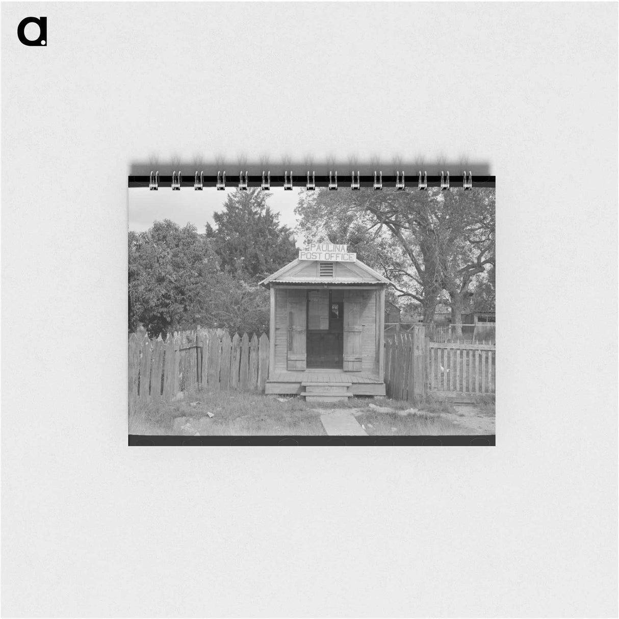 アートメモ帳-Post Office, Paulina, Louisiana
 - ラッセル リー Memo.