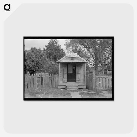 アートポストカード-Post Office, Paulina, Louisiana
 - ラッセル リー Postcard.