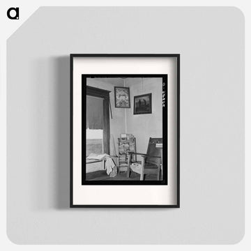 Interior, Bertelson Farm Home
 - ラッセル リー Poster.