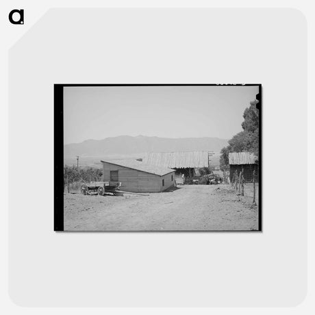 アートポストカード-Barns of Mormon Farmer, Cache County, Utah
 - ラッセル リー Postcard.
