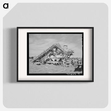 Road Construction, Gaines County, Texas
 - ラッセル リー Poster.