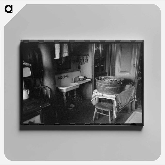 アートパネル-Kitchen Interior, South Side, Chicago
 - ラッセル リー Canvas.