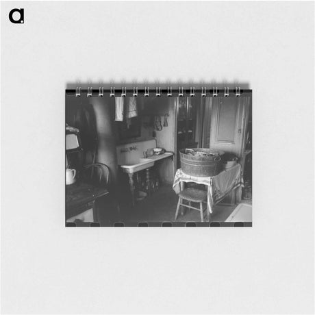 アートメモ帳-Kitchen Interior, South Side, Chicago
 - ラッセル リー Memo.