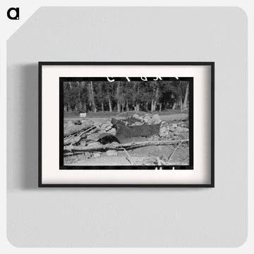 Improvised Protection from Stream Bank
 - ラッセル リー Poster.