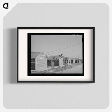 Row Shelters at FSA Farm Workers' Camp, Caldwell, Idaho
 - ラッセル リー Poster.