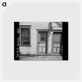 アートポストカード-Entrance to House, Winton, Minnesota
 - ラッセル リー Postcard.