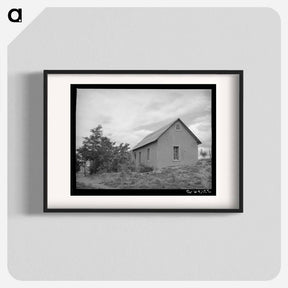 アートポスター-Home of Spanish-American Farmer, Chamisal, New Mexico
 - ラッセル リー Poster.