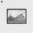 アートメモ帳-Home of Spanish-American Farmer, Chamisal, New Mexico
 - ラッセル リー Memo.