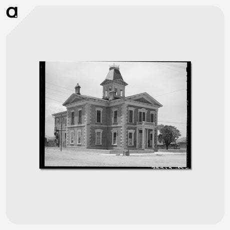 アートポストカード-Abandoned Courthouse, Tombstone, Arizona
 - ラッセル リー Postcard.