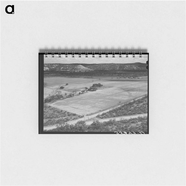 アートメモ帳-Kimble County Farmhouse
 - ラッセル リー Memo.