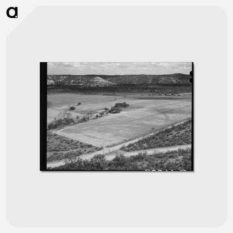 アートポストカード-Kimble County Farmhouse
 - ラッセル リー Postcard.