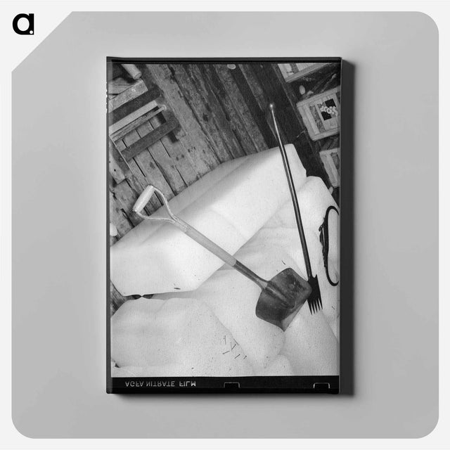 アートパネル-Ice and Icing Tools in Freight Car
 - ラッセル リー Canvas.
