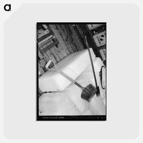 アートポストカード-Ice and Icing Tools in Freight Car
 - ラッセル リー Postcard.
