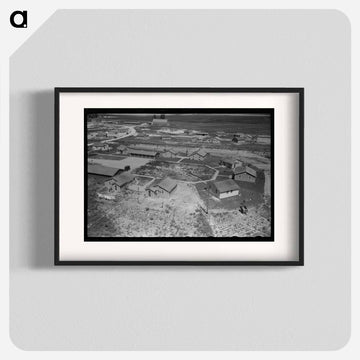 Homes of Permanent Farm Workers at FSA Labor Camp, Caldwell, Idaho
 - ラッセル リー Poster.