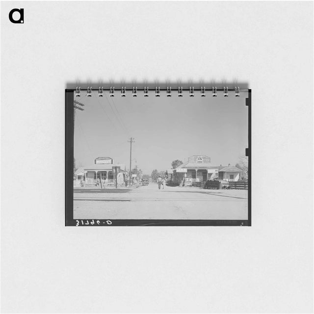 アートメモ帳-New Roads, Louisiana
 - ラッセル リー Memo.