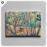 アートパネル-Millstone and Cistern under Trees
 - バーンズ・コレクション Canvas.