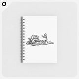 アートメモ帳-Aquatic Creature from Real Sailor-Songs
 - 大英図書館 Memo.