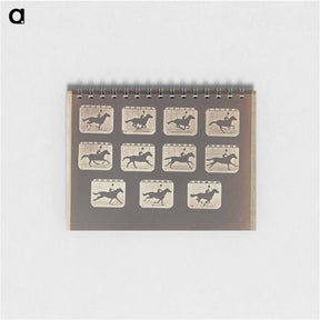 アートメモ帳-Running (Galloping)
 - エドワード マイブリッジ Memo.