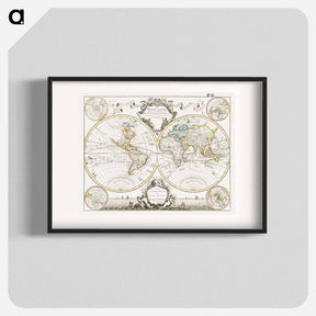 アートポスター-Mappe-monde
 - ボストン公共図書館 Poster.