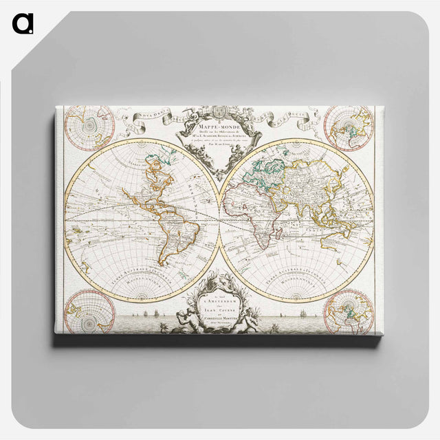 アートパネル-Mappe-monde
 - ボストン公共図書館 Canvas.