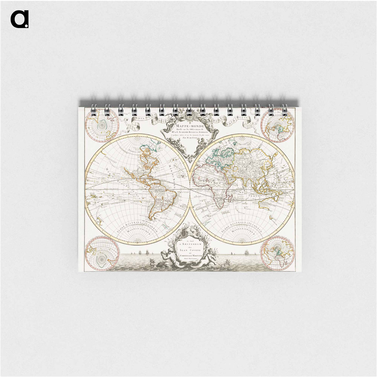 アートメモ帳-Mappe-monde
 - ボストン公共図書館 Memo.