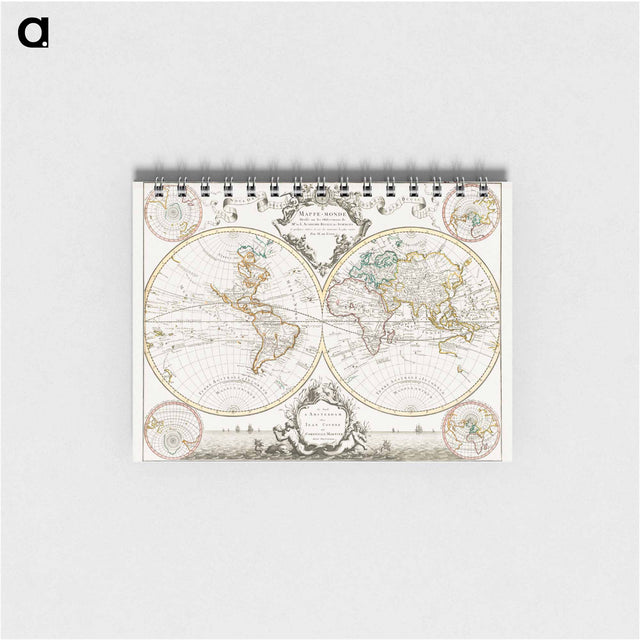 アートメモ帳-Mappe-monde
 - ボストン公共図書館 Memo.