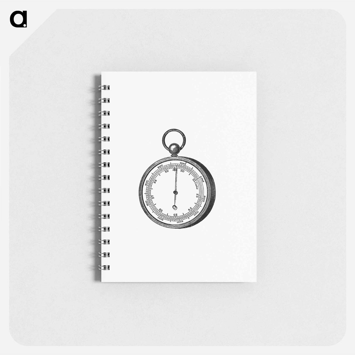 アートメモ帳-Aneroid Barometer Published by Robinson, Son & Pike
 - 大英図書館 Memo.
