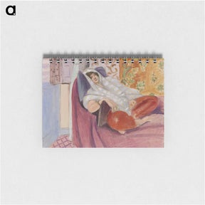 アートメモ帳-Woman Reclining - アンリ マティス Memo.