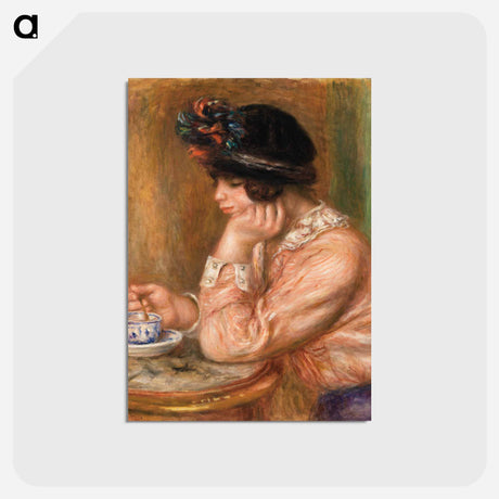 アートポストカード-Cup of Chocolate
 - バーンズ・コレクション Postcard.