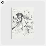 アートポストカード-The Laundress
 - クリーブランド美術館 Postcard.
