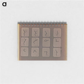 アートメモ帳-Back Somersault
 - エドワード マイブリッジ Memo.