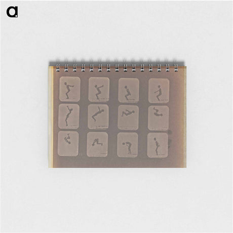 アートメモ帳-Back Somersault
 - エドワード マイブリッジ Memo.