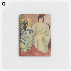 アートメモ帳-Interior with Seated Figure - アンリ マティス Memo.