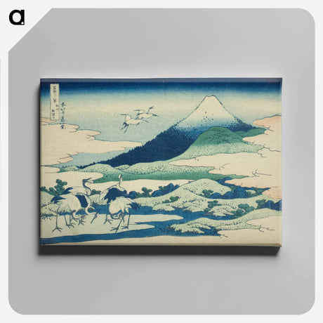 アートパネル-Umezawa Marsh in Sagami Province - 葛飾 北斎 Canvas.
