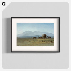 アートポスター-Surveyor's Wagon in the Rockies
 - セントルイス美術館 Poster.