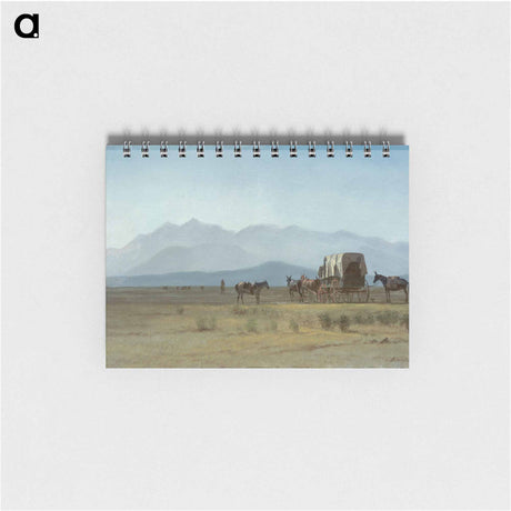 アートメモ帳-Surveyor's Wagon in the Rockies
 - セントルイス美術館 Memo.