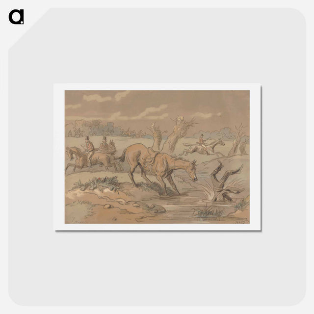 アートポストカード-The Sporting Parson: "He Then Goes in For Baptism"
 - イェール大学アートギャラリー Postcard.