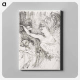 アートパネル-Paris qui Marche
 - クリーブランド美術館 Canvas.