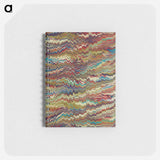 アートメモ帳-Decorative Paper from The Musical Entertainments in the Virgin Prophetess
 - 大英図書館 Memo.