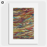 アートポスター-Decorative Paper from The Musical Entertainments in the Virgin Prophetess
 - 大英図書館 Poster.