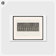 アートポストカード-Walking Figure with Spinal Curvature
 - エドワード マイブリッジ Postcard.