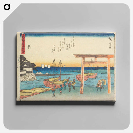 アートパネル-Miya
 - 歌川 広重 Canvas.