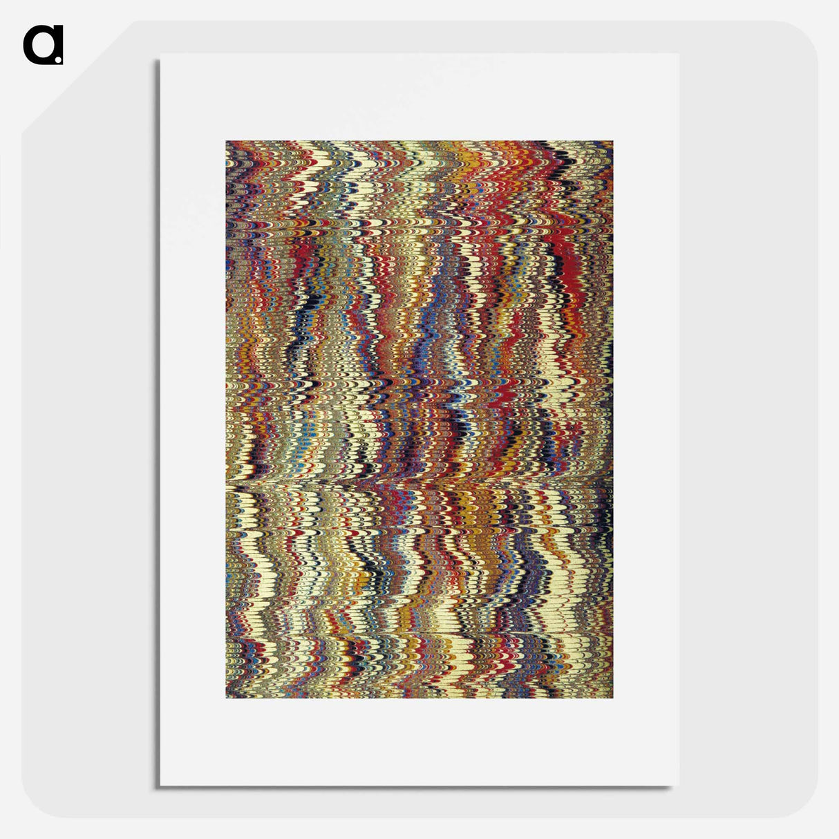 アートポスター-Decorative Paper from The Fatal Marriage
 - 大英図書館 Poster.